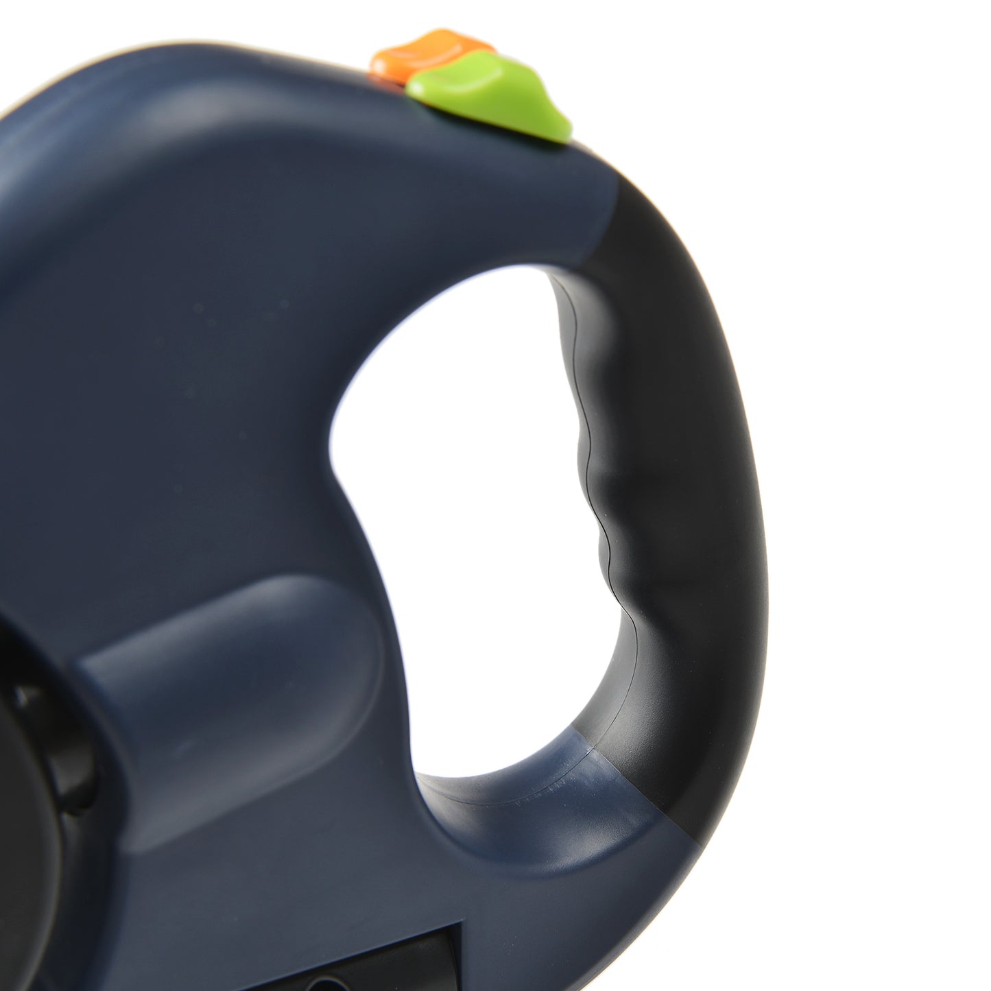 360° Retractable Dog Leash with LED Light & Waste Bag Holder