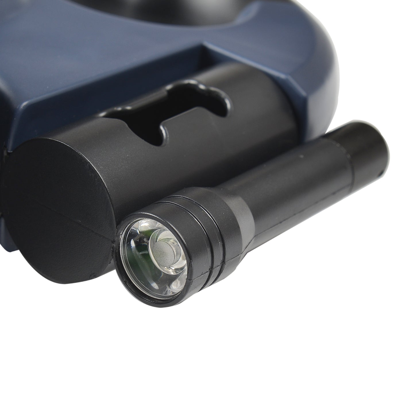 360° Retractable Dog Leash with LED Light & Waste Bag Holder